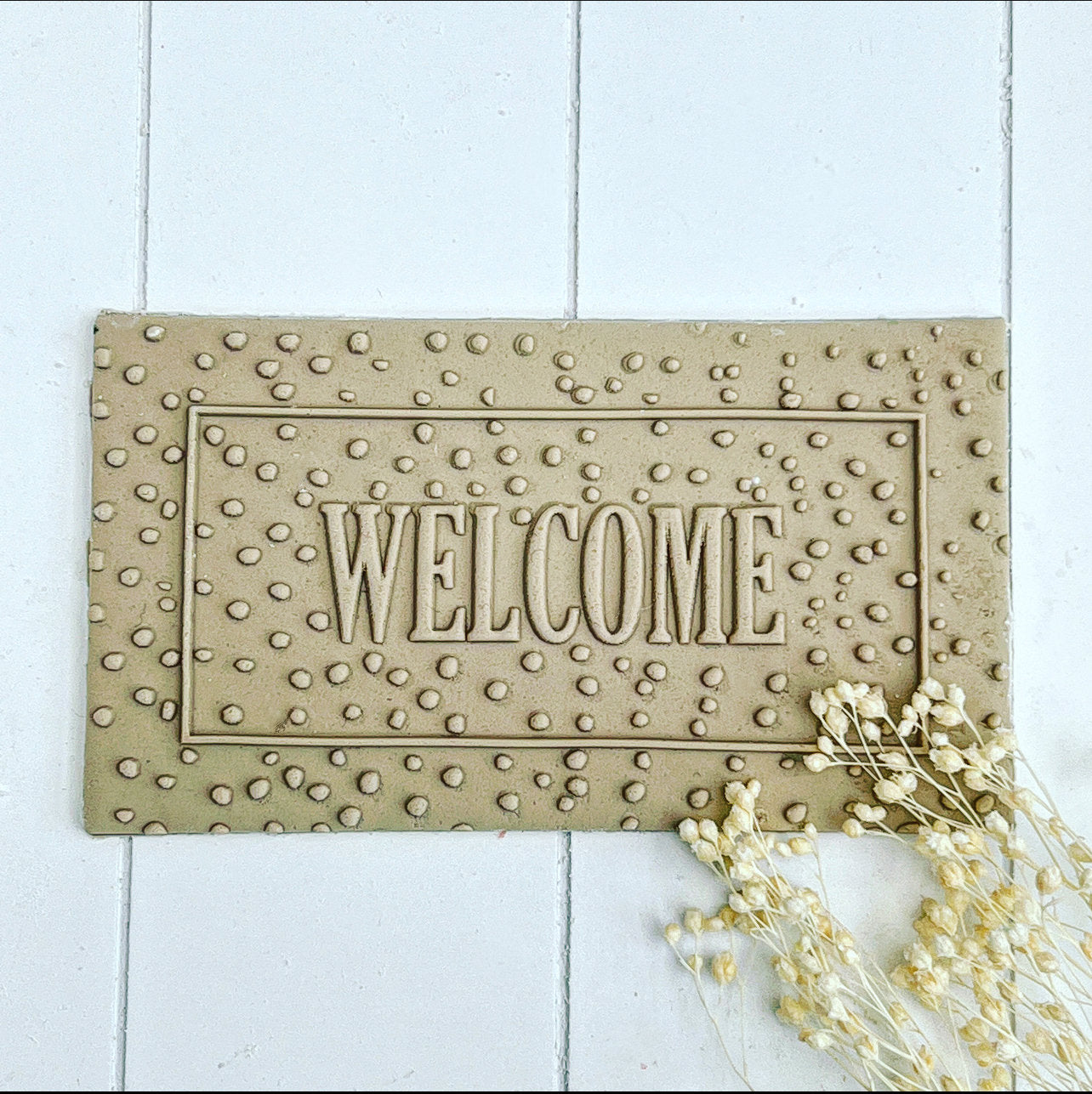 New Home - Welcome Mat - Deboss/Cutter combo image 1
