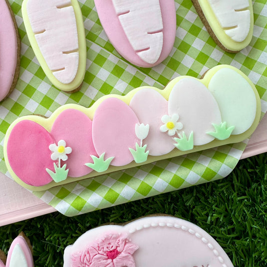 Egg Line - PLA embosser and matching cutter image 0