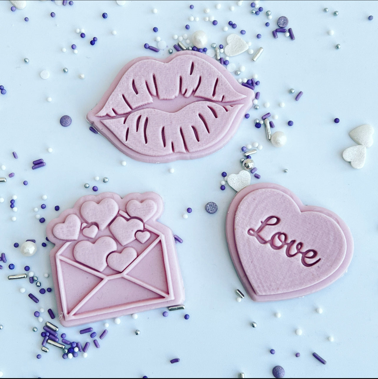 Love Box fillers - Stamp and Matching cutters image 0