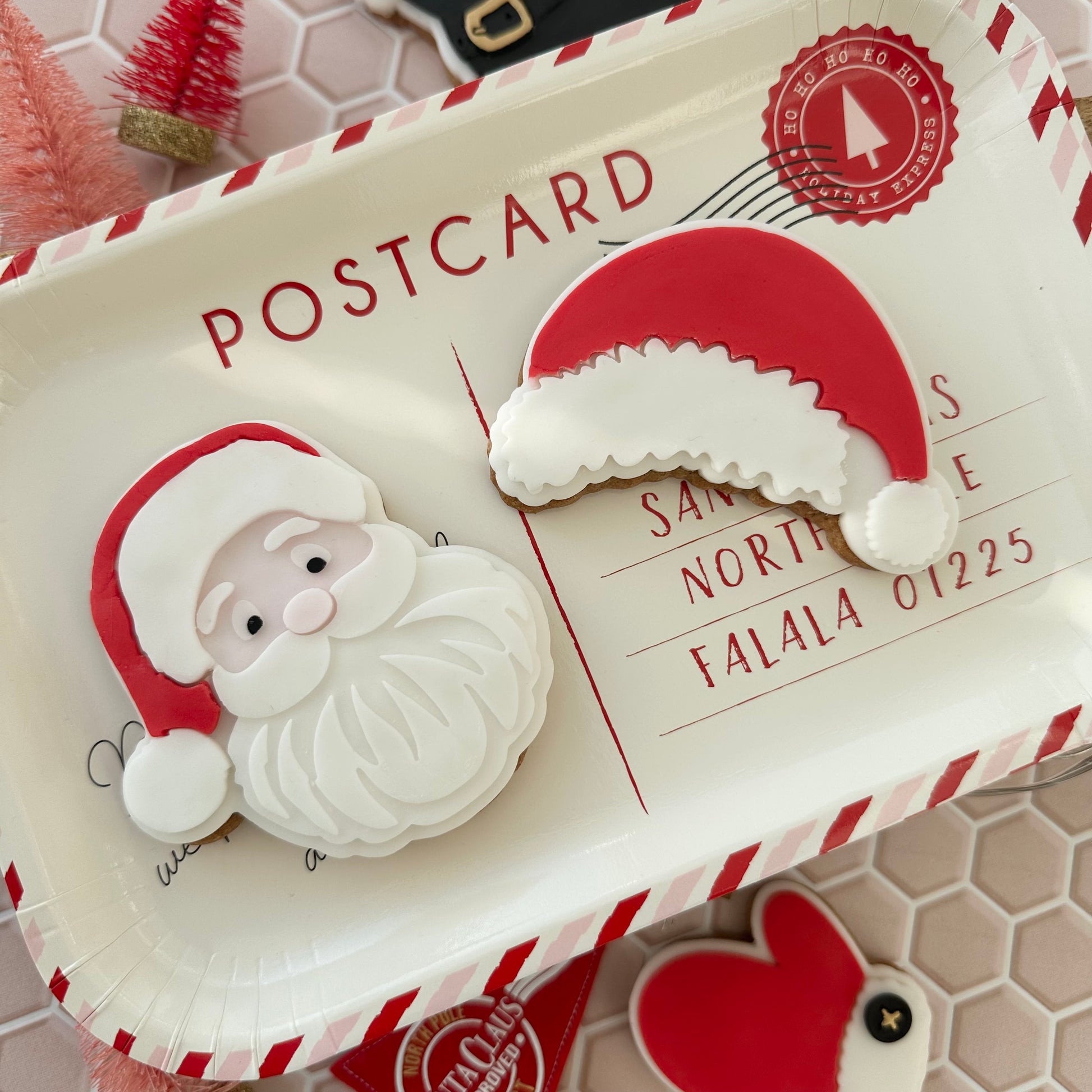 Santa -  PLA stamp and cutter image 4