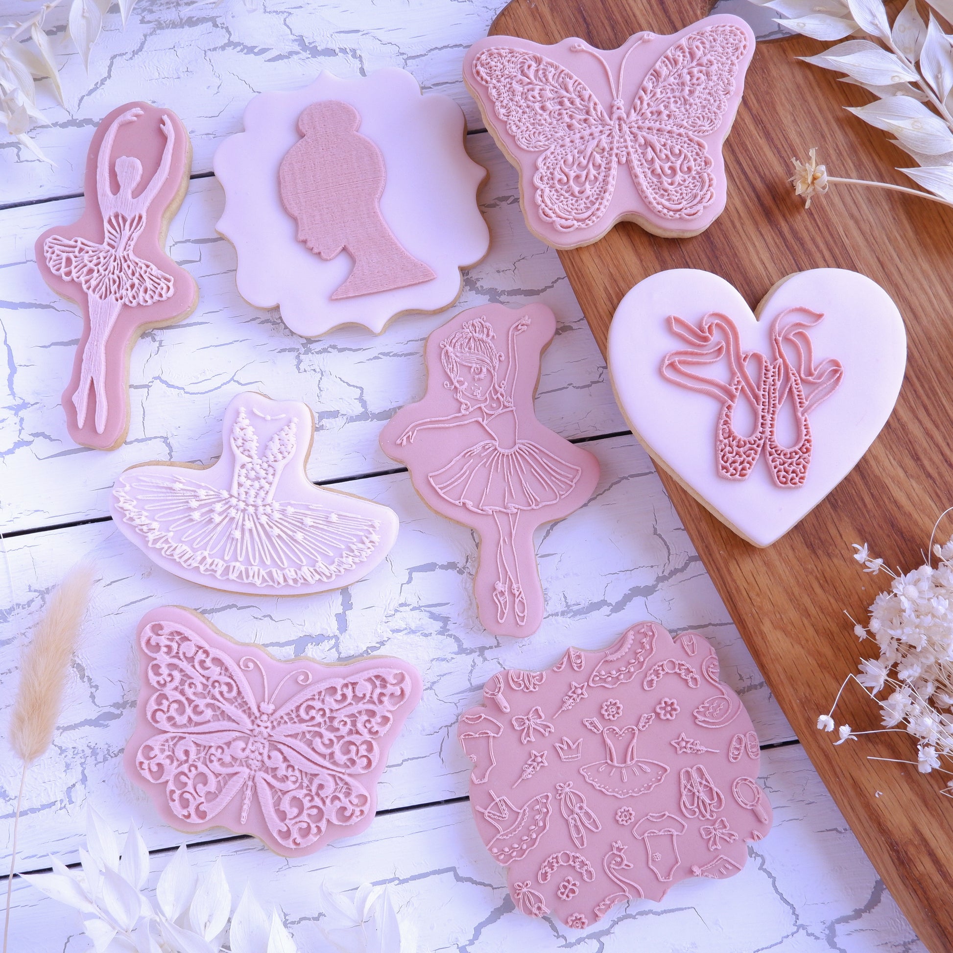 Cute Ballerina - Deboss & Cutter image 1