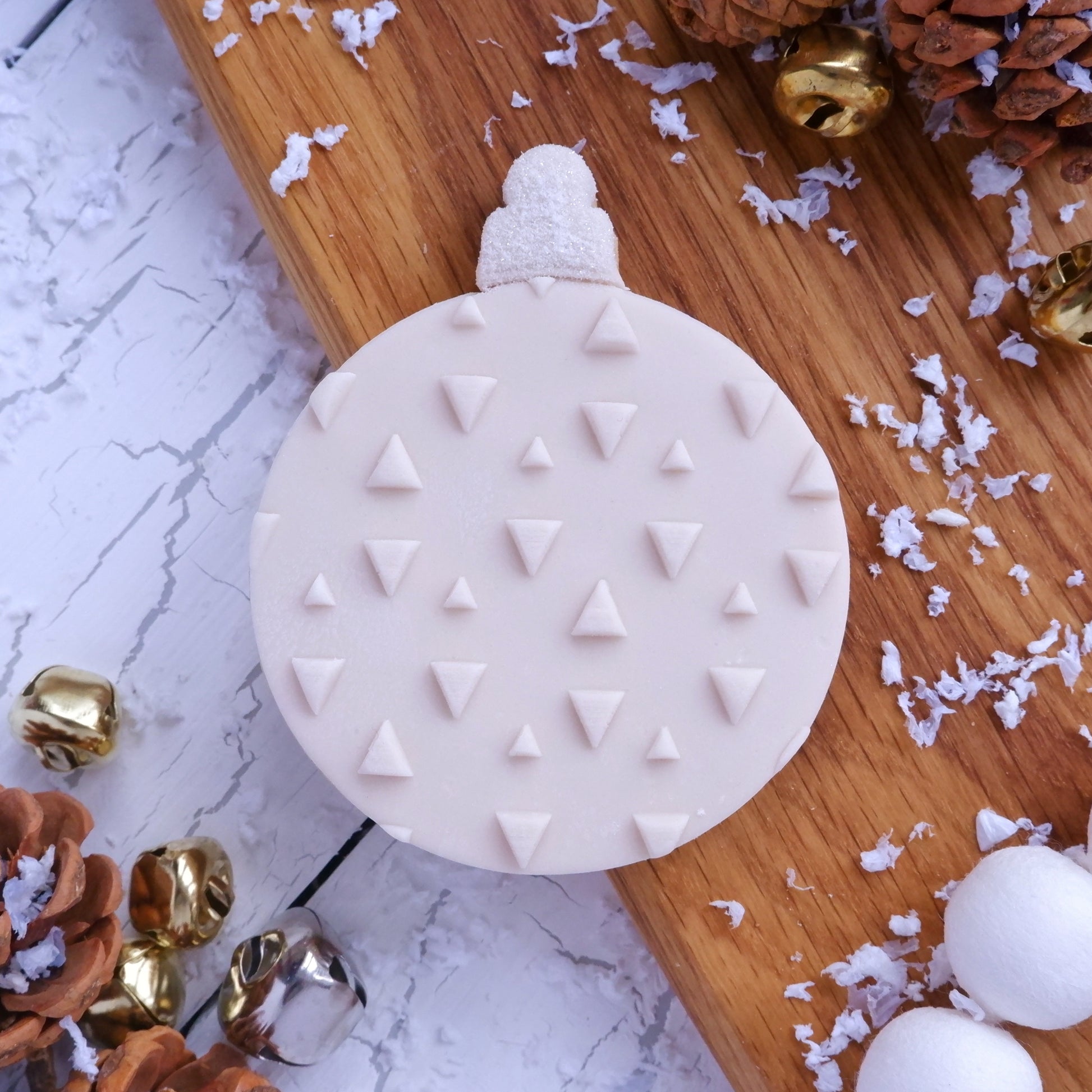 Geo Pattern -  Triangles and Bauble Cutter image 2