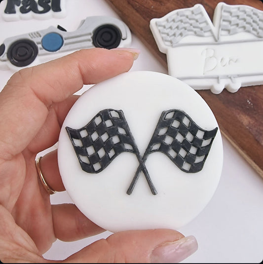 Flags - Deboss stamp image 0