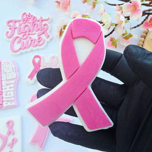 Fight Breast Cancer Cookie Stamp