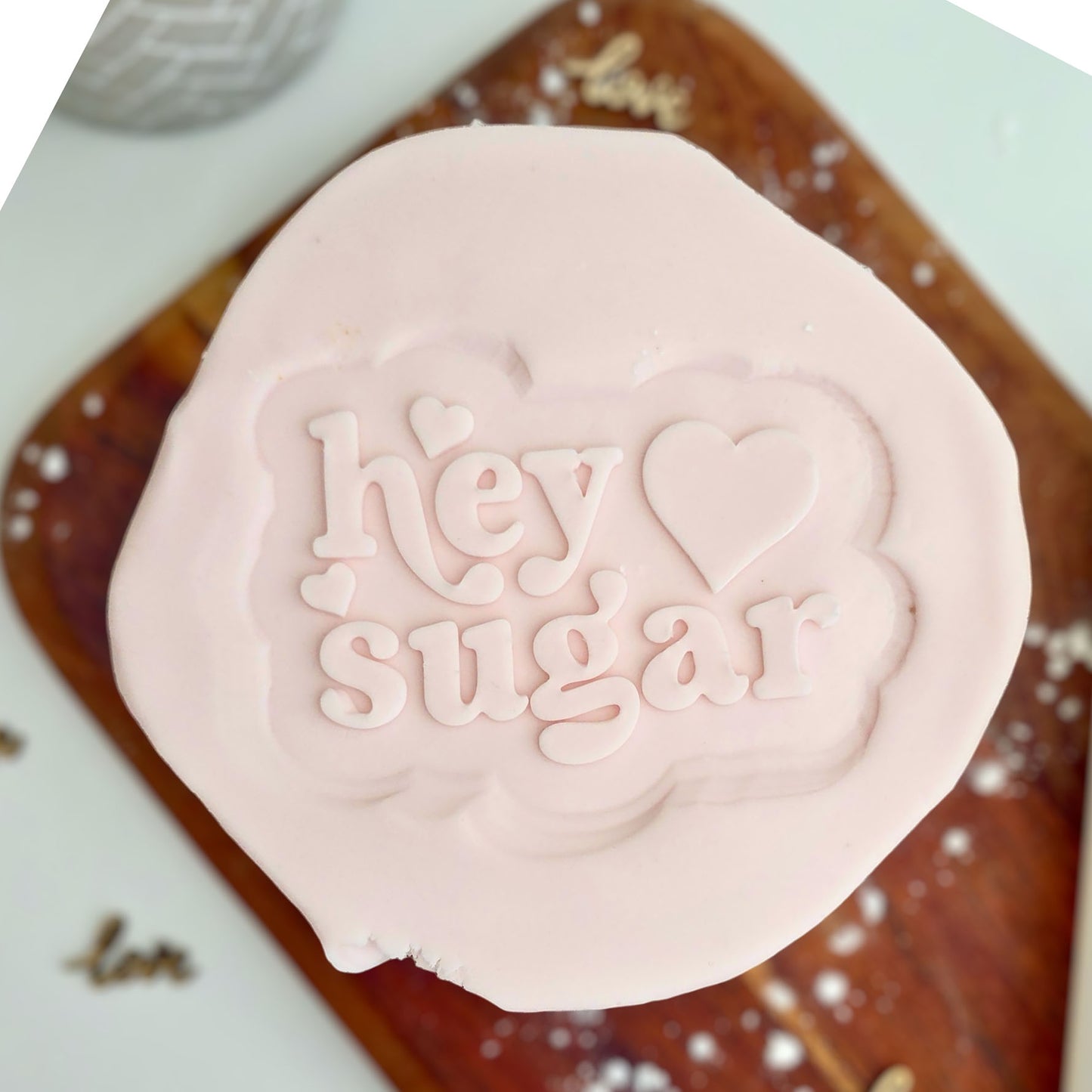 hey sugar - PLA embosser and matching cutter