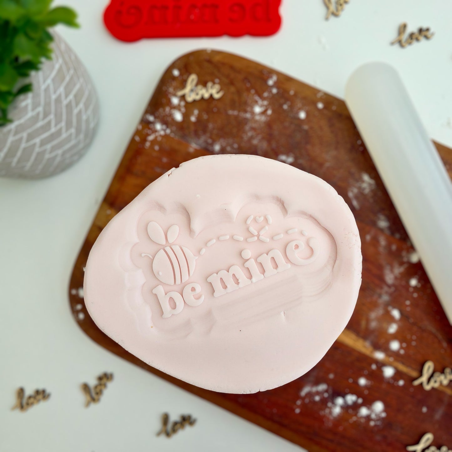 be mine - PLA embosser and matching cutter