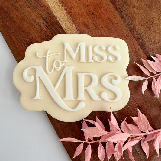 Wedding - Miss to Mrs -  DeBoss and Cutter image 0