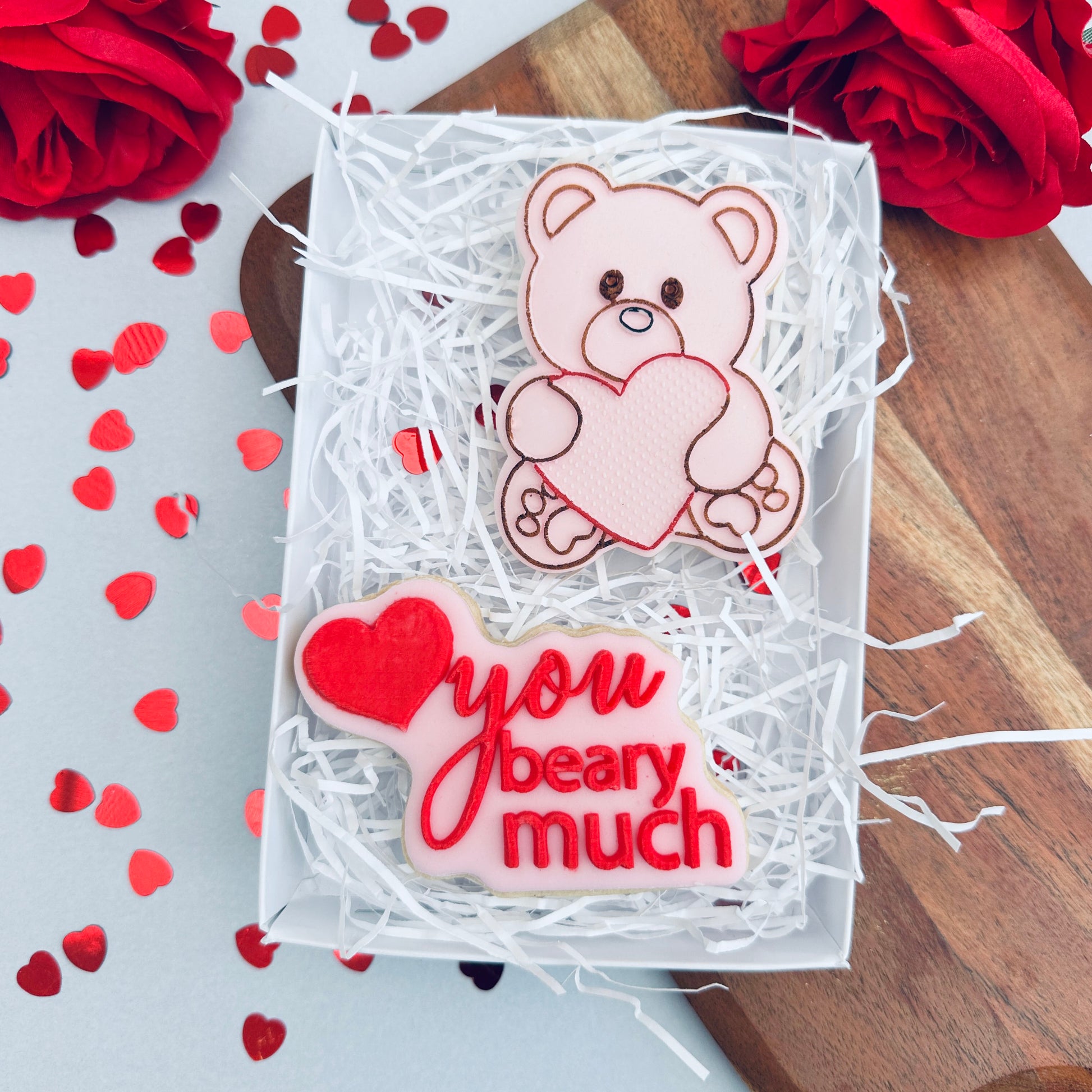 Love You Beary Much - Deboss and cutter image 1