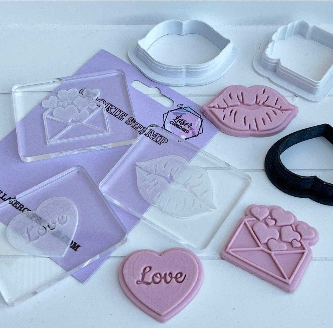 Love Box fillers - Stamp and Matching cutters image 1