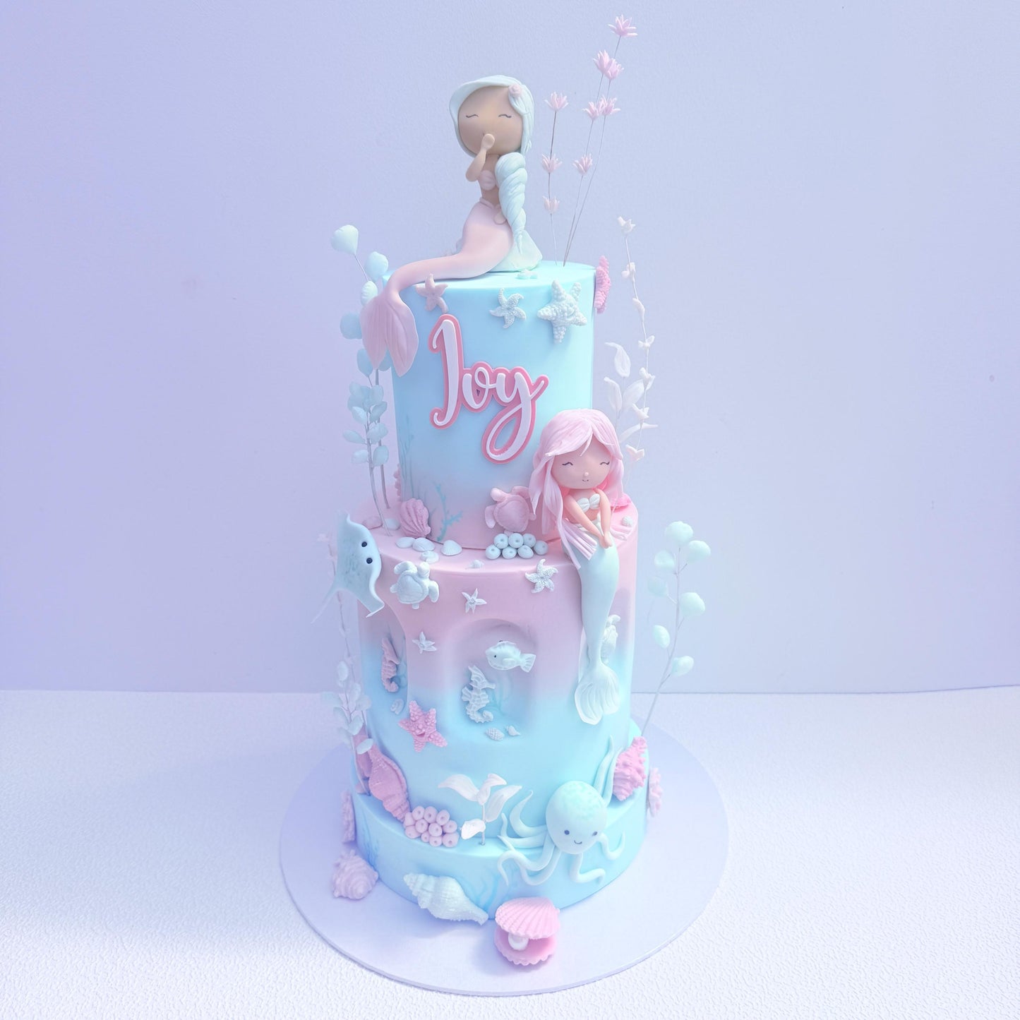 Personalised Double Layered  Acrylic Cake Charm, Custom Acrylic Cake Plaque