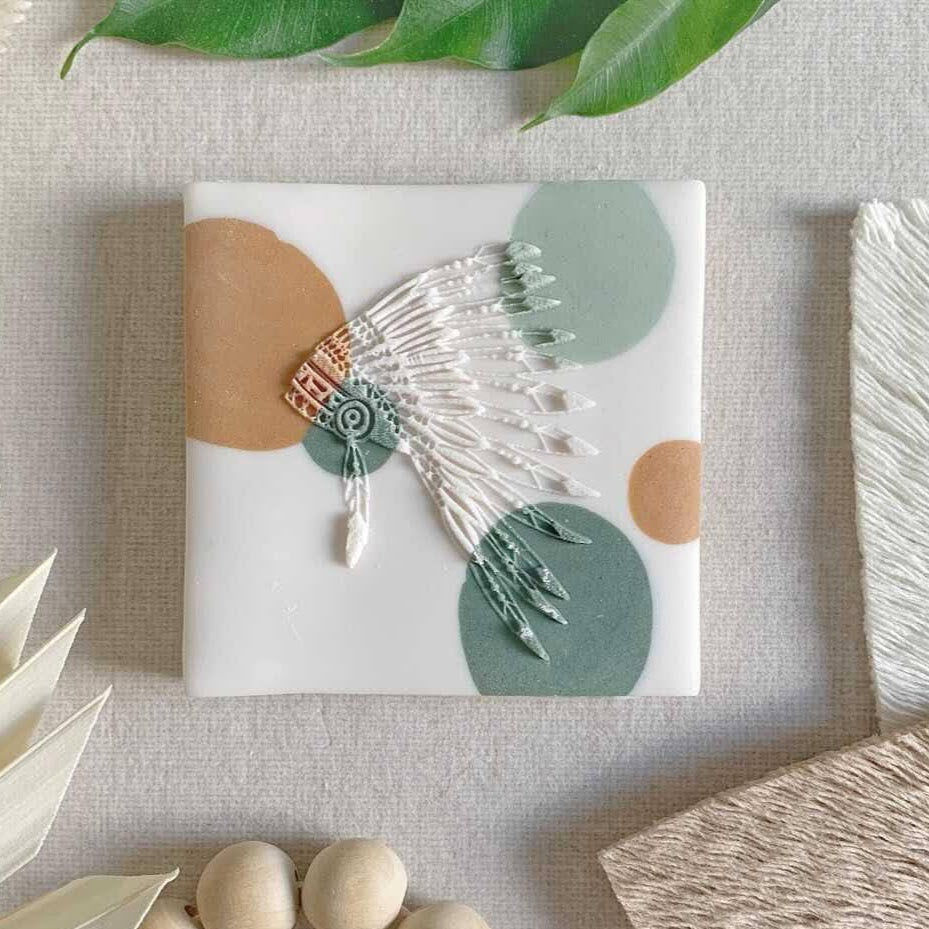 BOHO - Indian Headdress - DeBoss & Cutter image 1