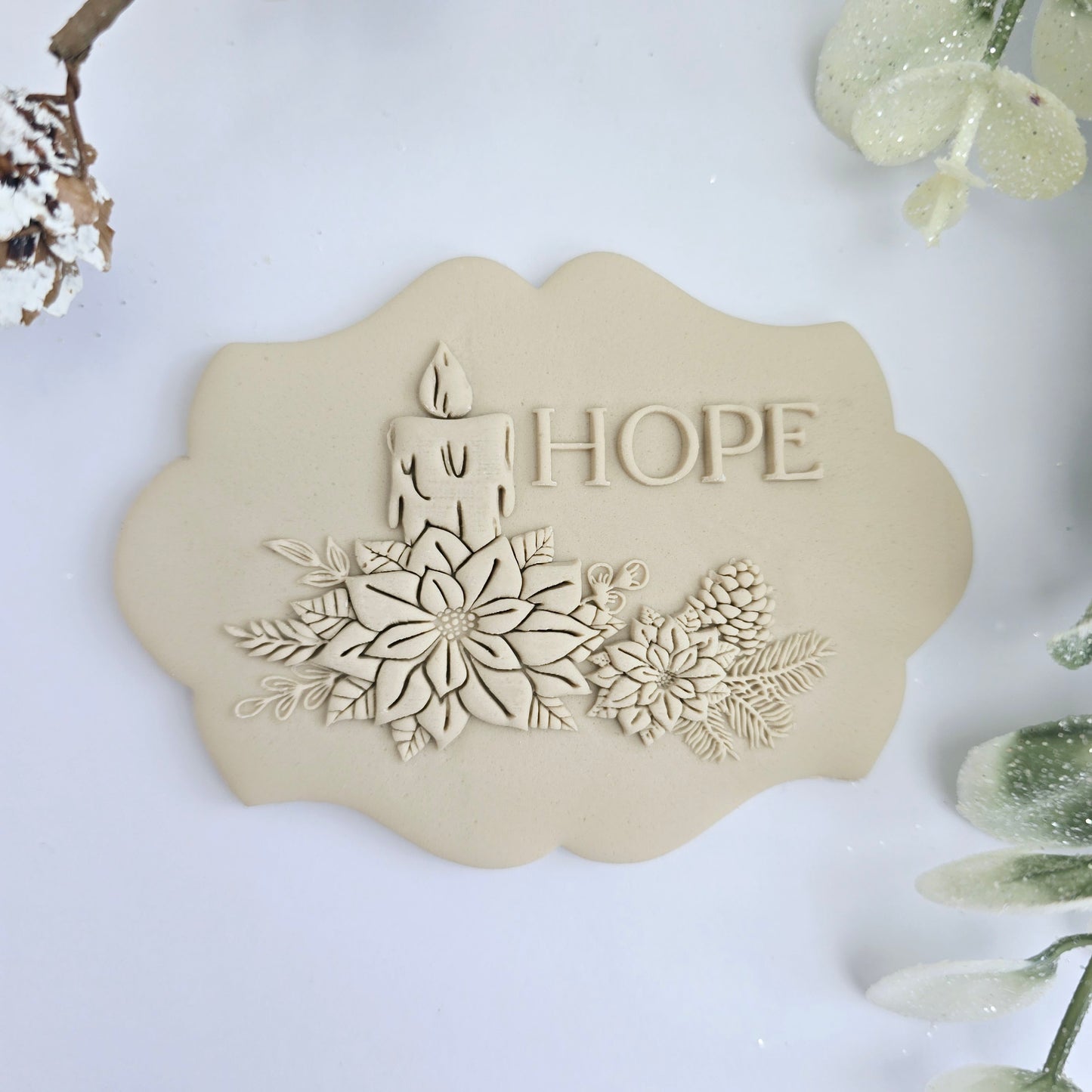 Hope floral - stamp and cutter image 0