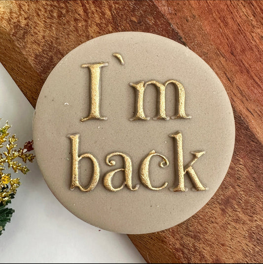 I`m back image 0