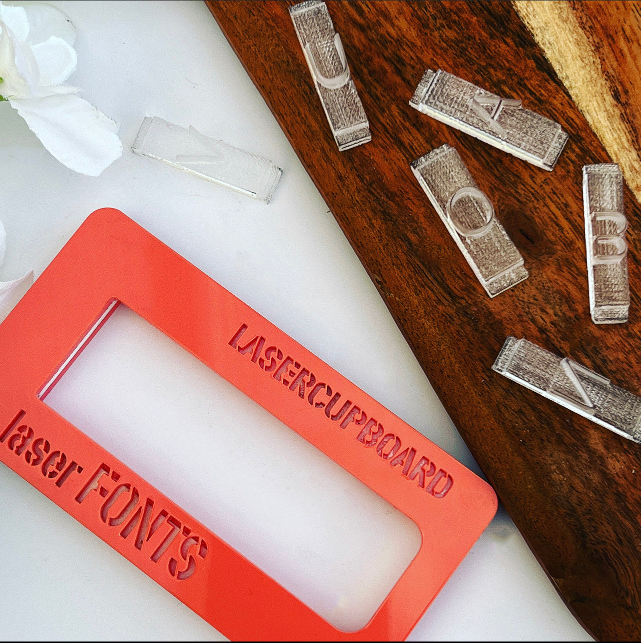 Laser Fonts - Uppercase image 1