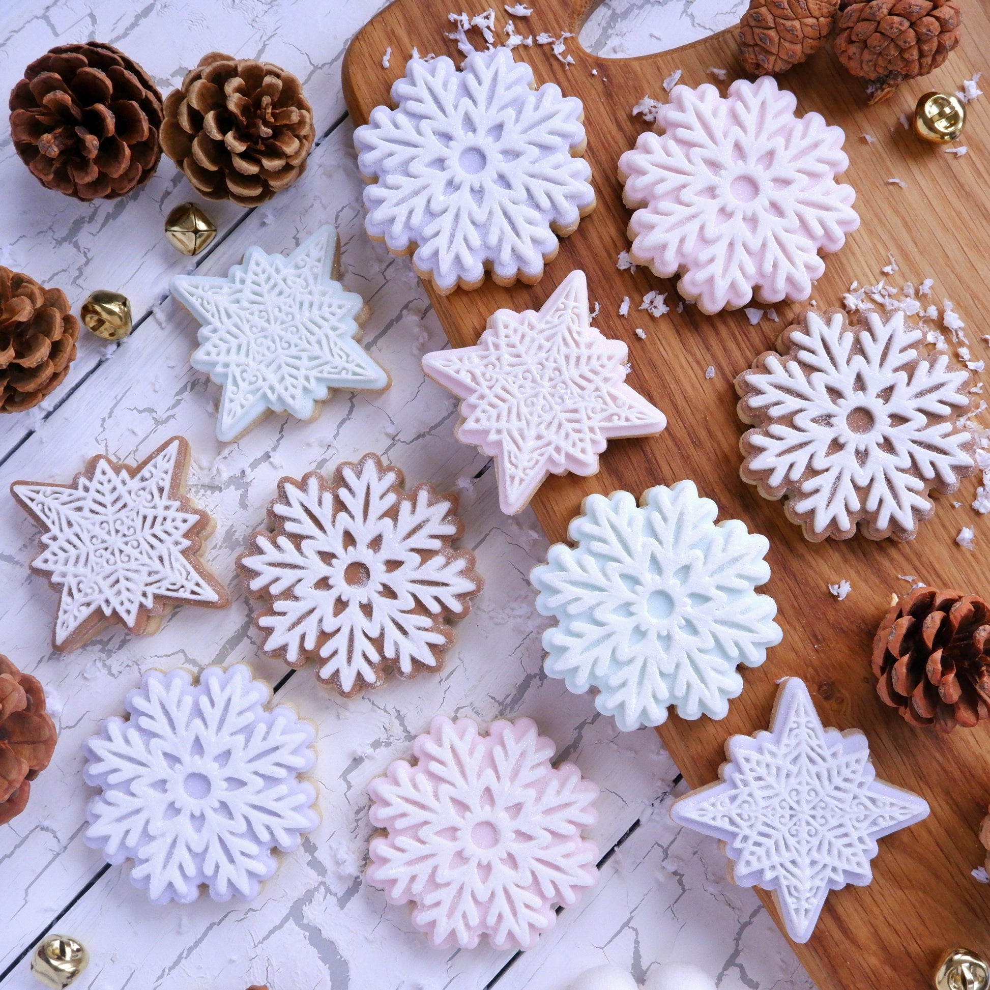 Christmas - Snowflake Deboss and Matching Cutter image 1