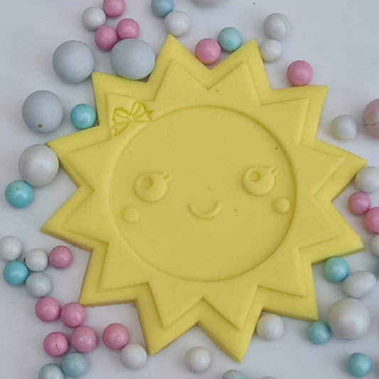 Cute Sun - Deboss & Cutter Combo image 0