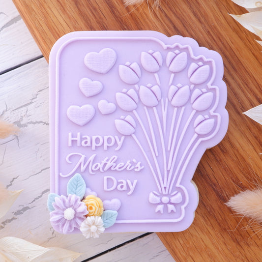 Happy Mother`s Day - stamp and matching cutter image 0