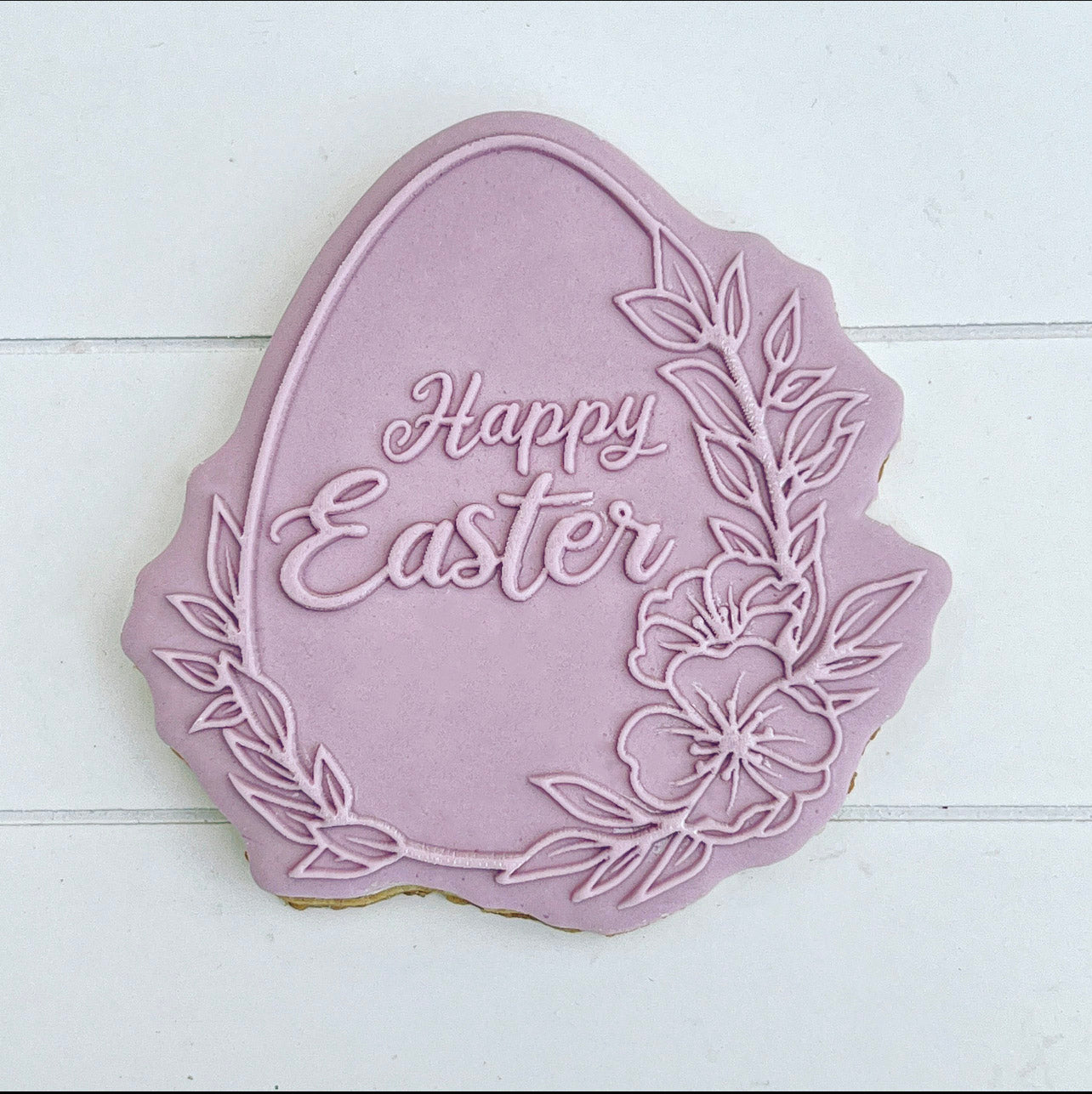 Easter Egg - Deboss & Cutter image 1