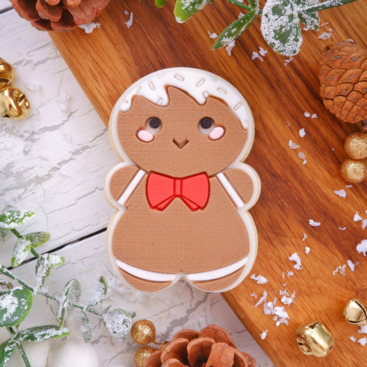 Cute gingerbread guy image 0