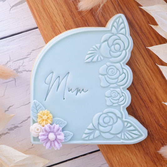 Rose arch 2 - stamp and matching cutter image 0