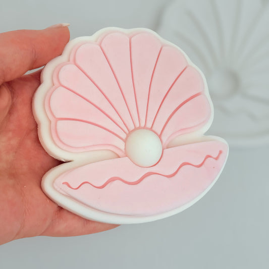 Pearl clam- PLA stamp and cutter image 0