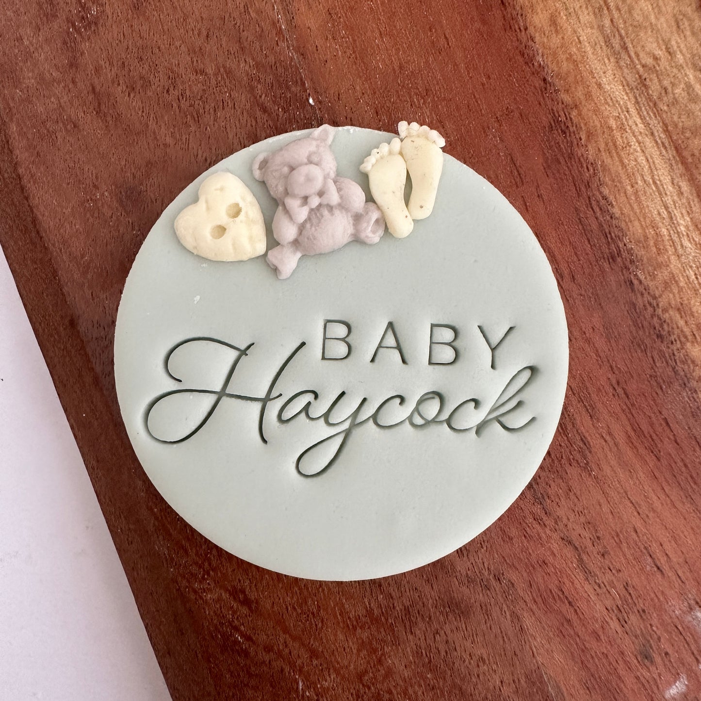 Custom Stamp  - BABY + First name image 0