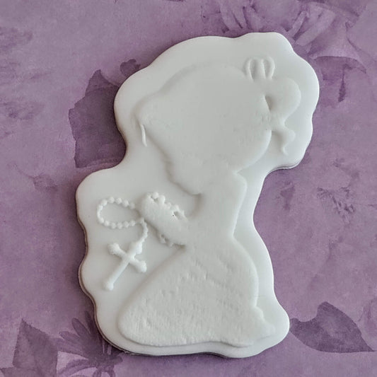 Cute Praying Girl - DeBoss & Cutter image 0