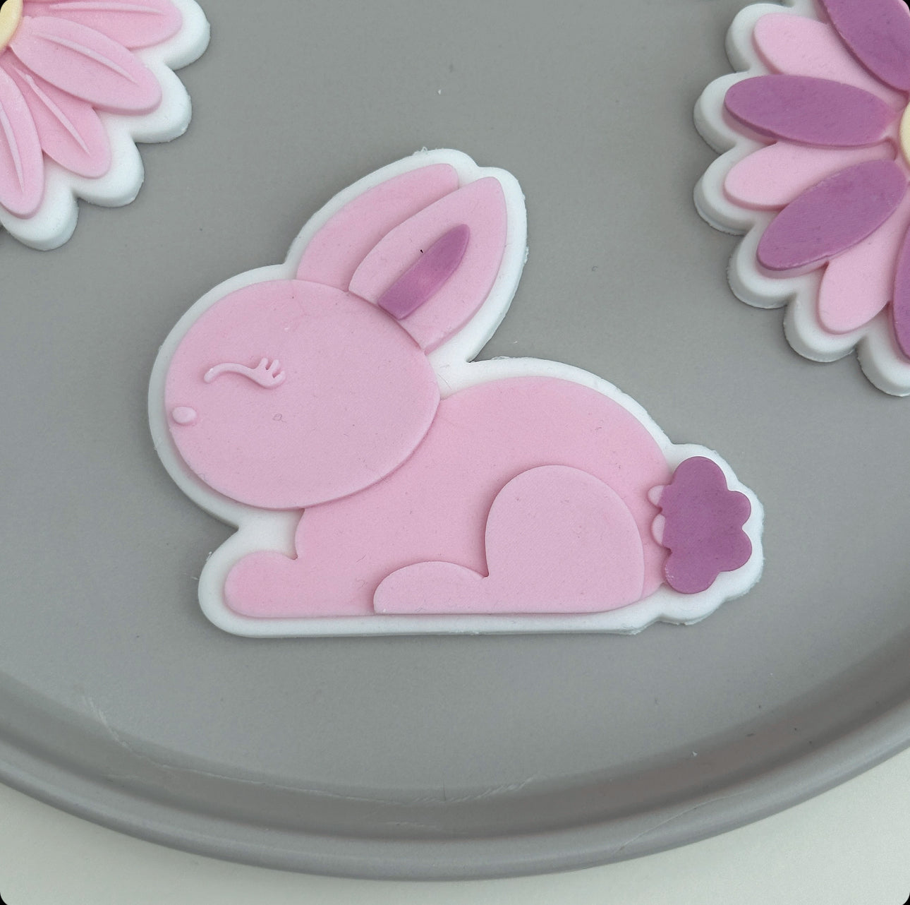 Bunny - PLA embosser and matching cutter image 0