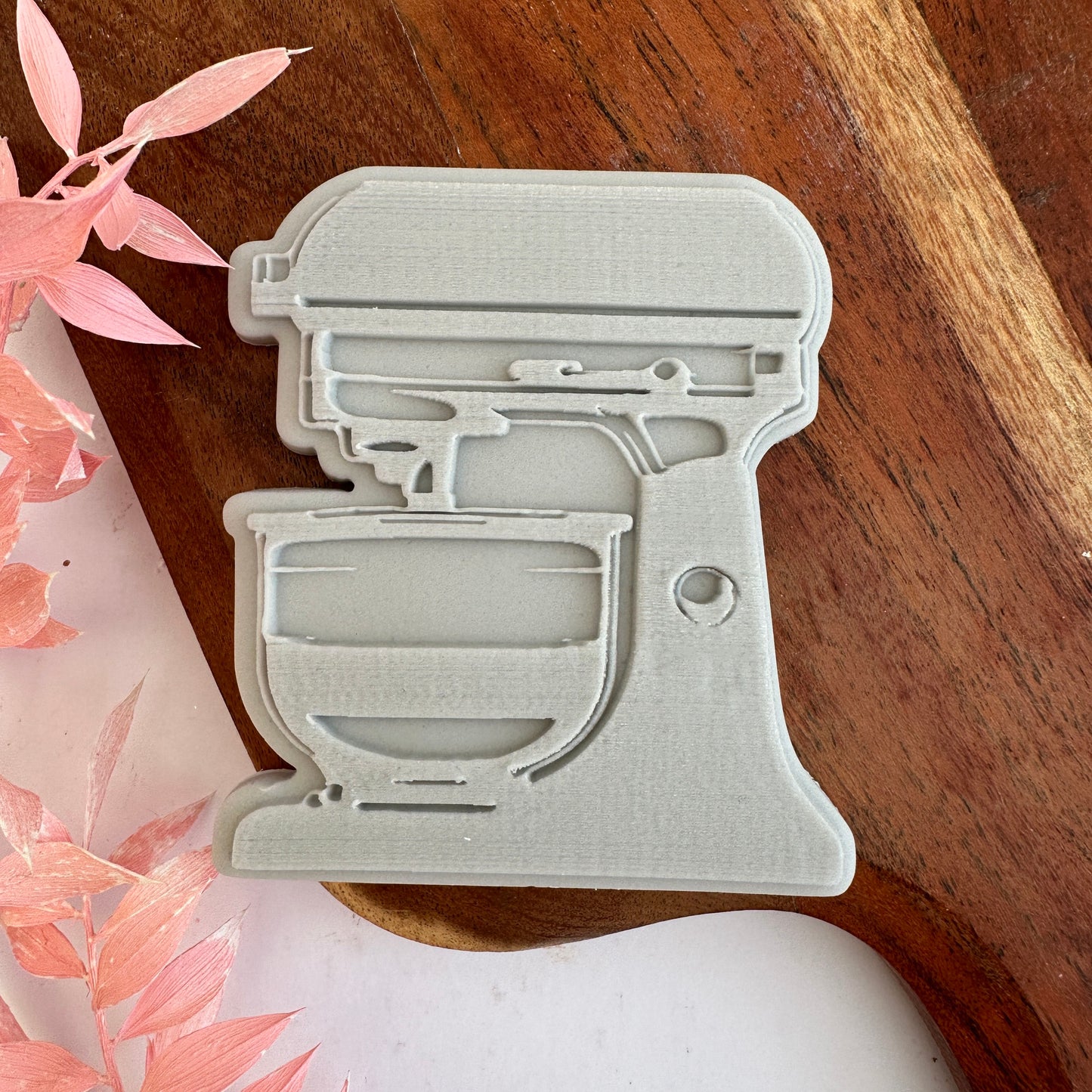 Stand Mixer - Deboss stamp with matching cutters image 0