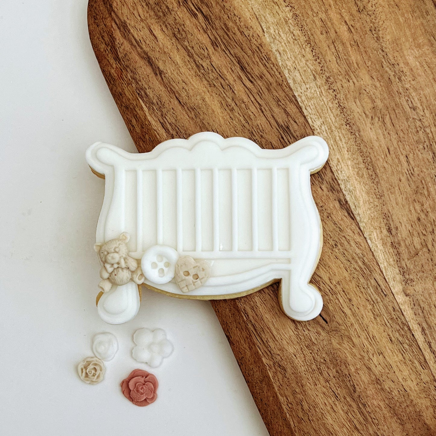 Baby -Bed DeBoss & Matching Cutter image 0