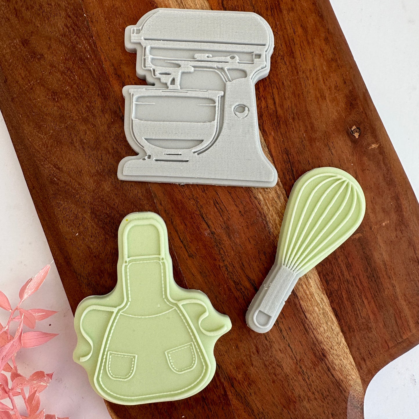 Whisk - Deboss stamp with matching cutters image 1