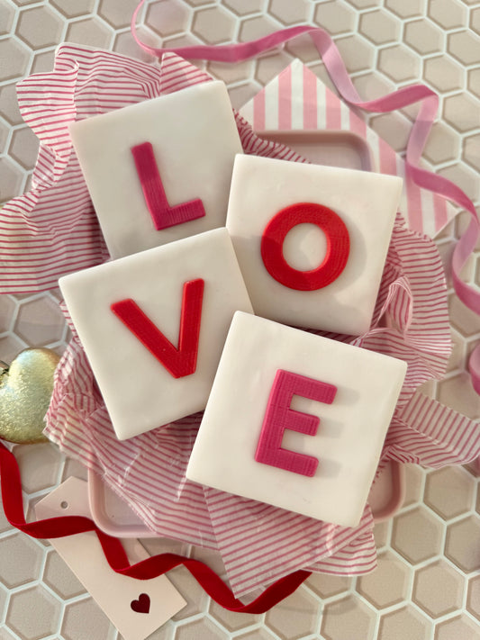 L O V E stamps image 0