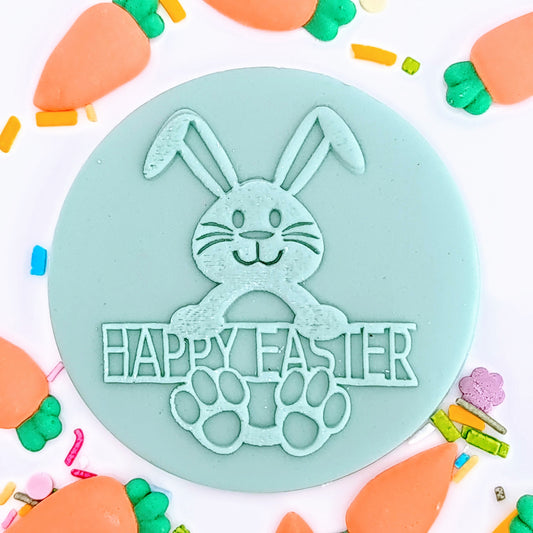 Happy Easter - Bunny with Board image 0