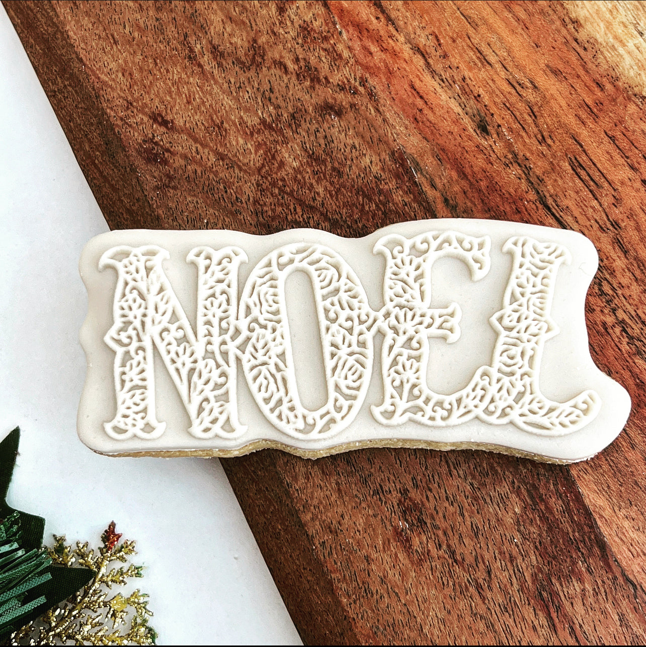 Christmas -  NOEL Deboss and Matching Cutter image 0