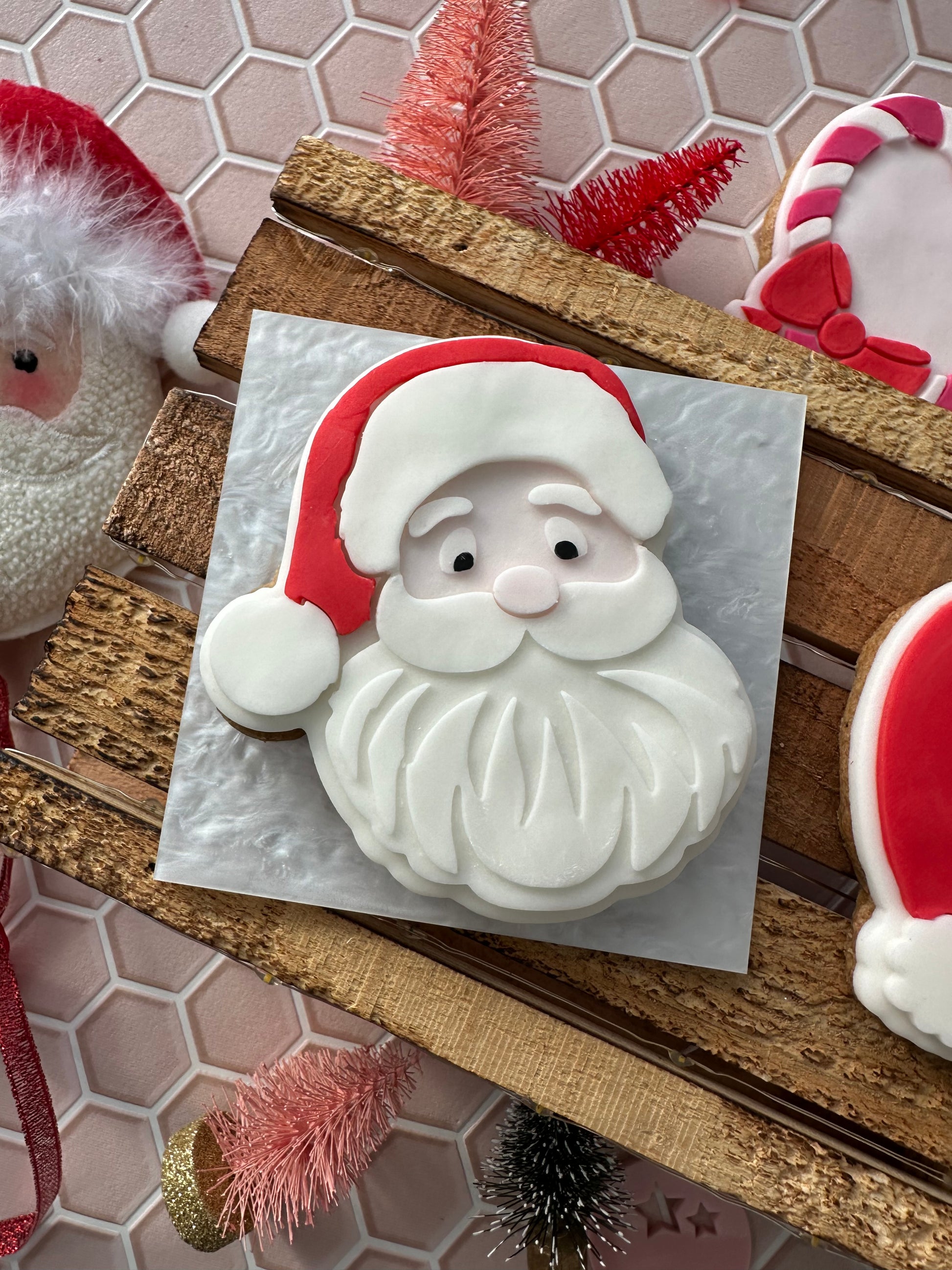 Santa -  PLA stamp and cutter image 0