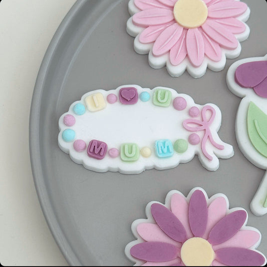 I love U Mum bracelet - PLA embosser and matching cutter image 0