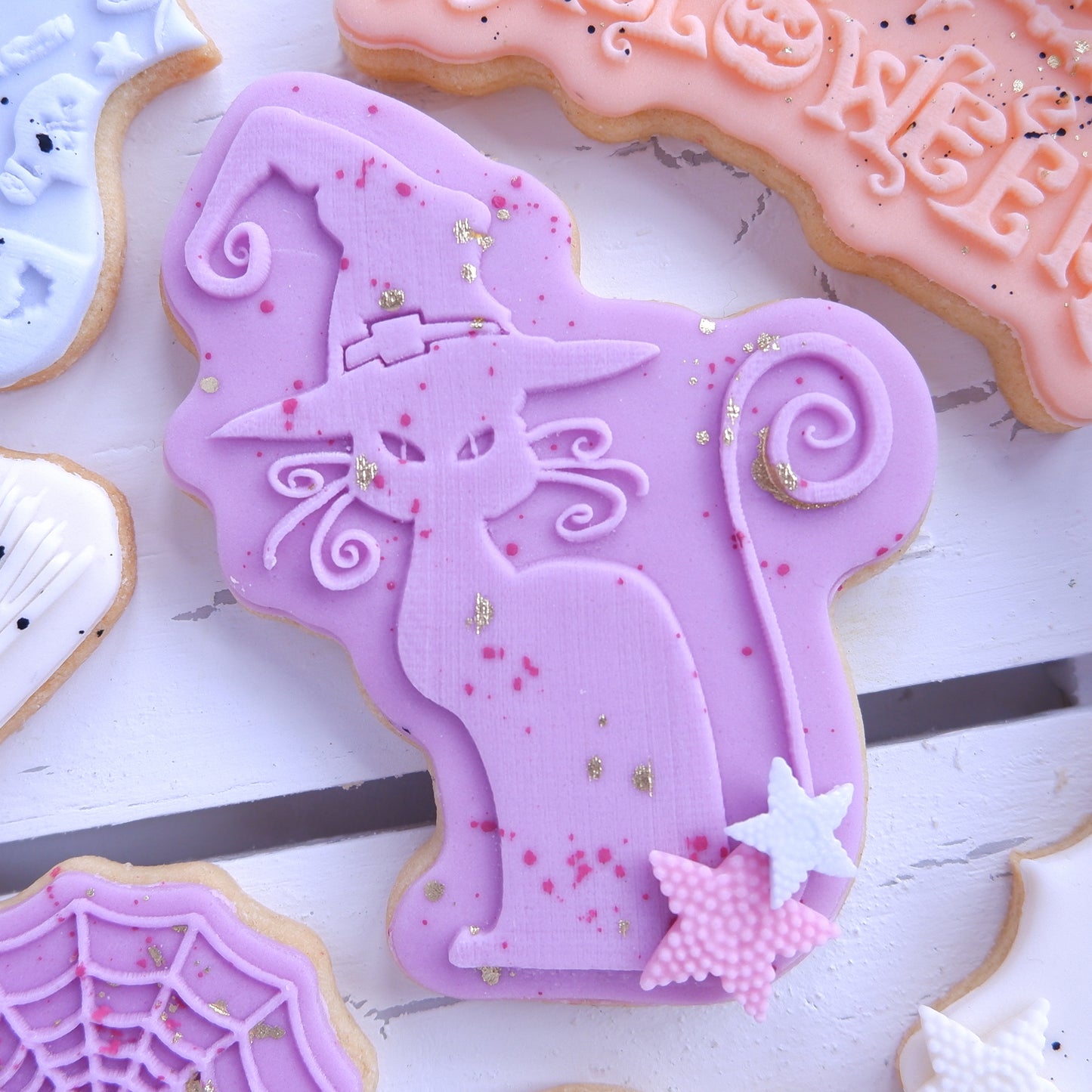 HALLOWEEN - Cat - Deboss & Matching Cutter image 0