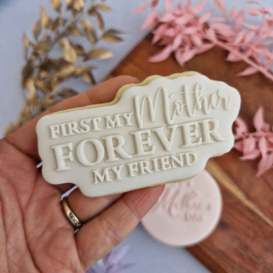 First my mother - stamp and matching cutter image 0