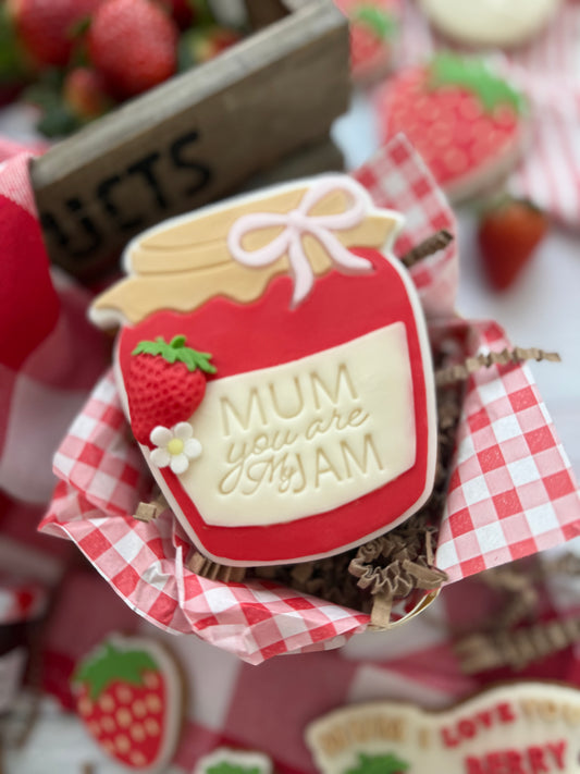 Jam / Honey Jar  - PLA embosser and matching cutter image 0