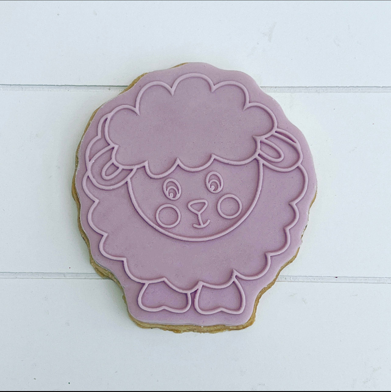 Easter Sheep - Deboss & Cutter image 1