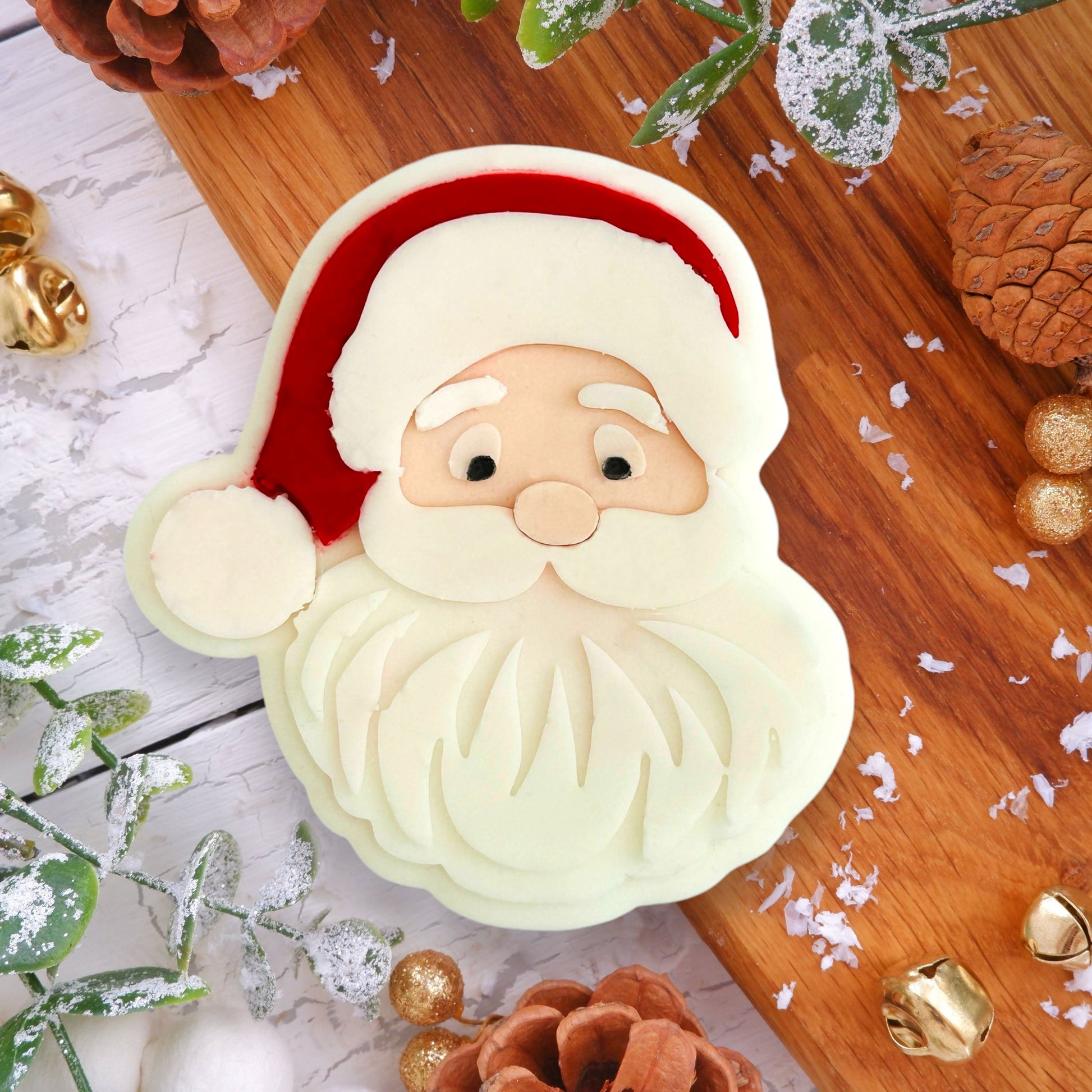 Santa -  PLA stamp and cutter image 1