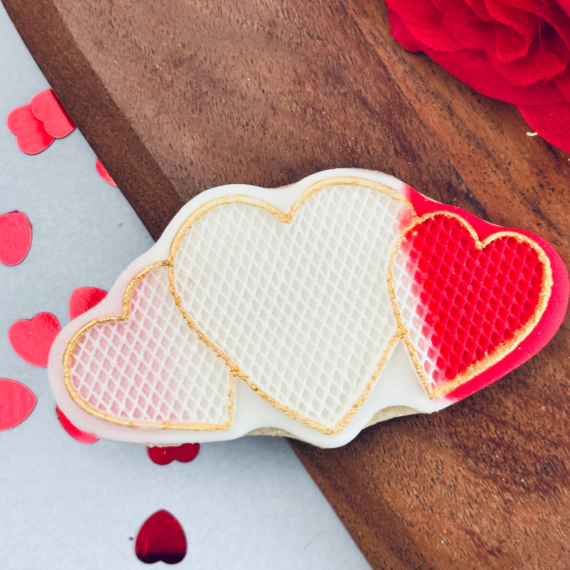 Hearts - Deboss and cutter image 0
