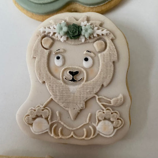Jungle Animals - Cute Lion and cutter image 0