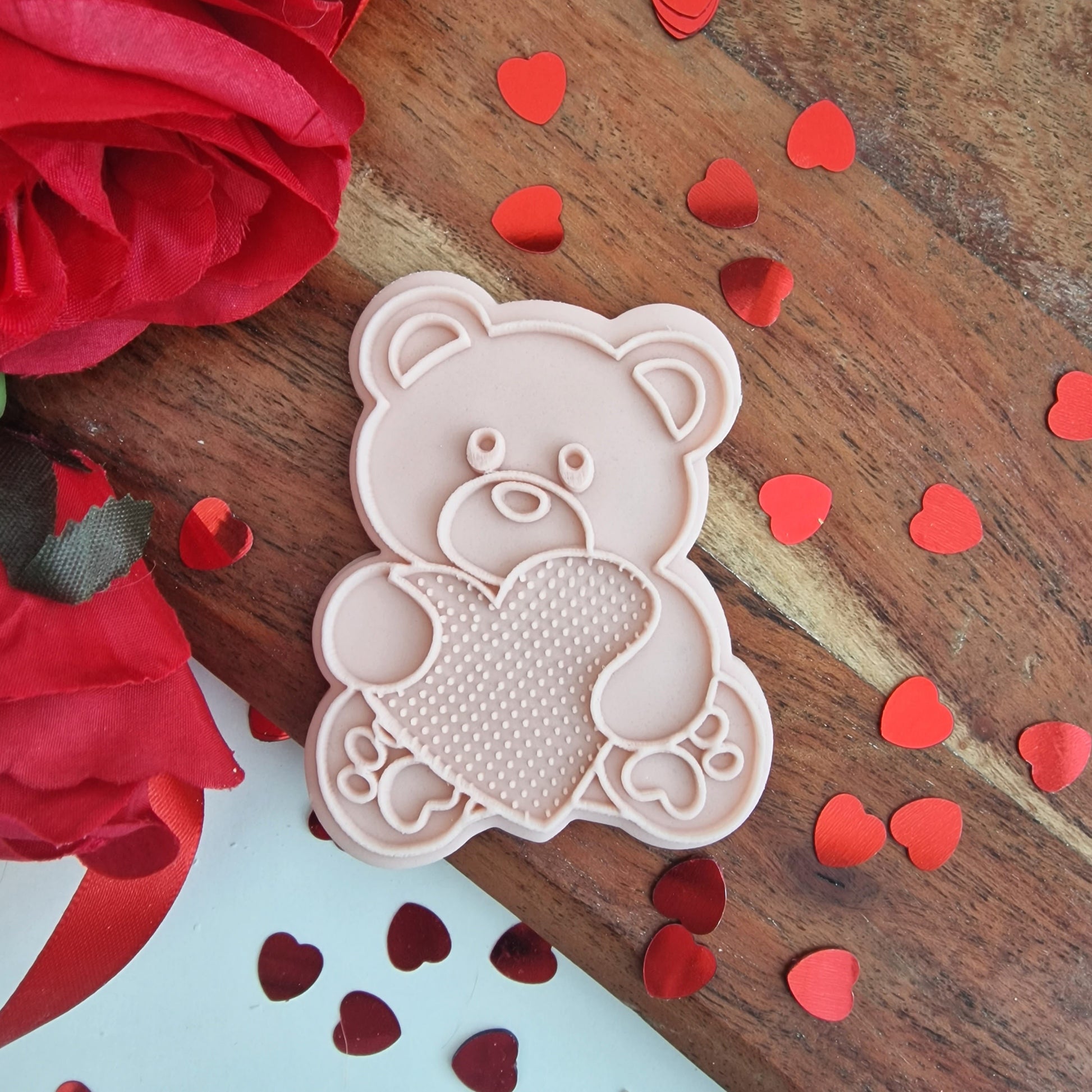 Cute Bear - Deboss and cutter image 0