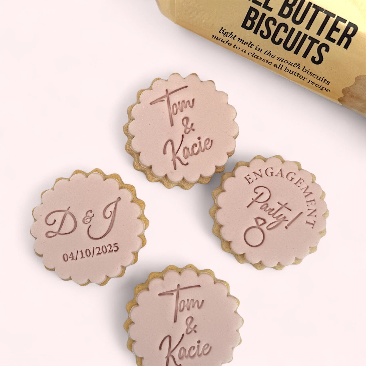 Engagement Party Cookie Stamp and Cutter