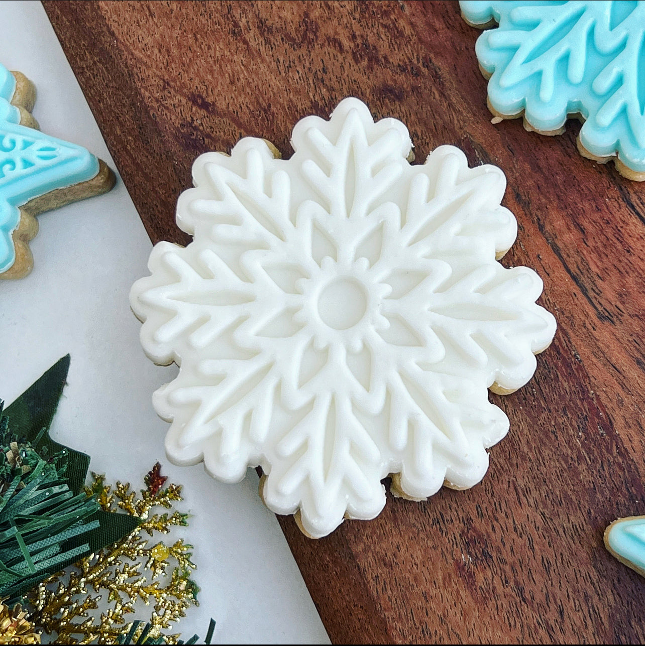 Christmas - Snowflake Deboss and Matching Cutter image 3