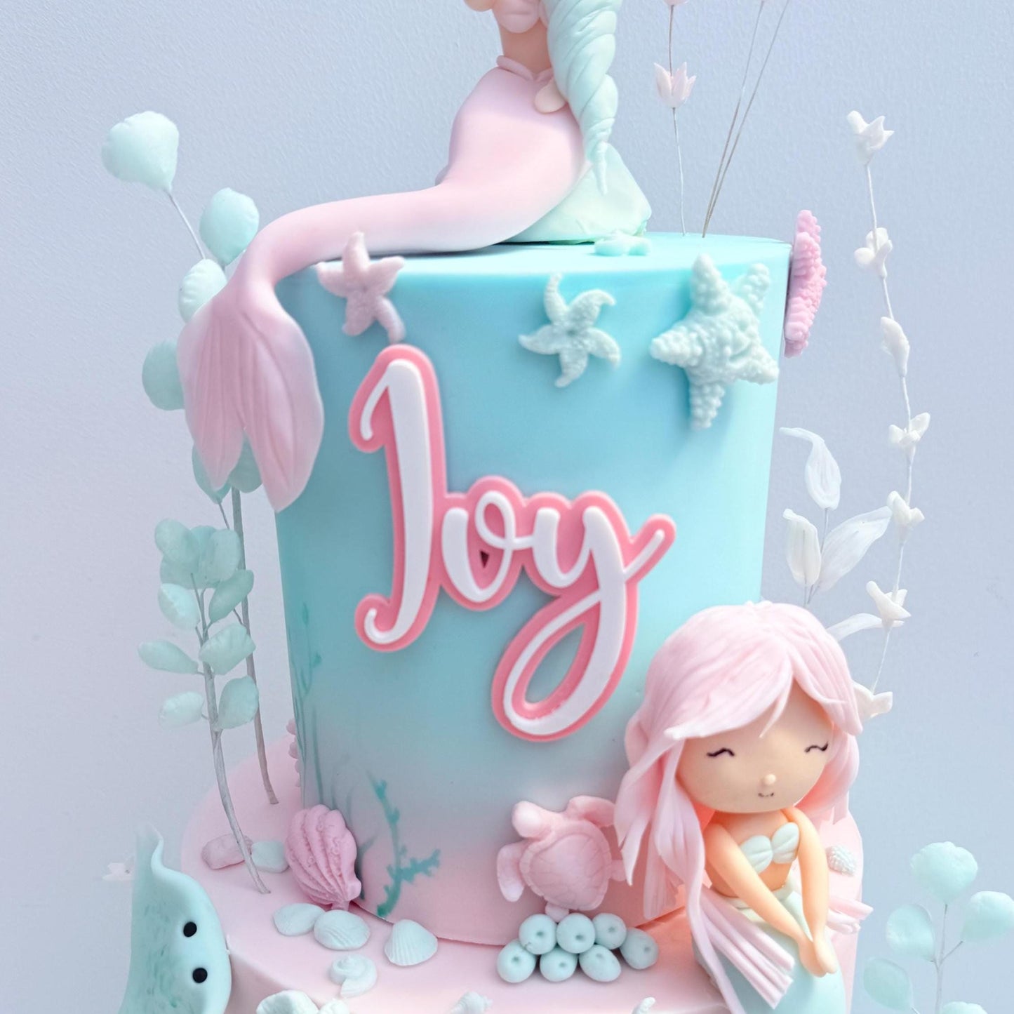 Personalised Double Layered  Acrylic Cake Charm, Custom Acrylic Cake Plaque