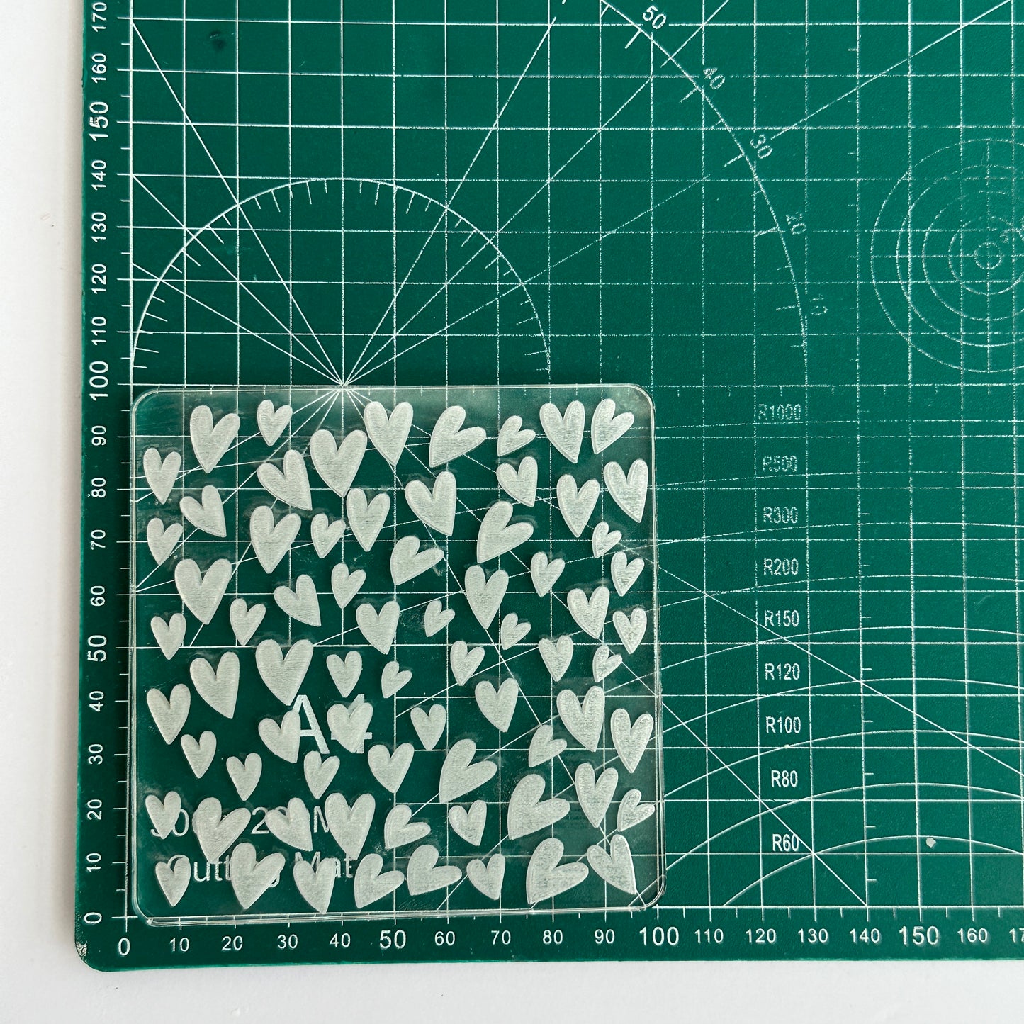 Boho heart pattern image 2