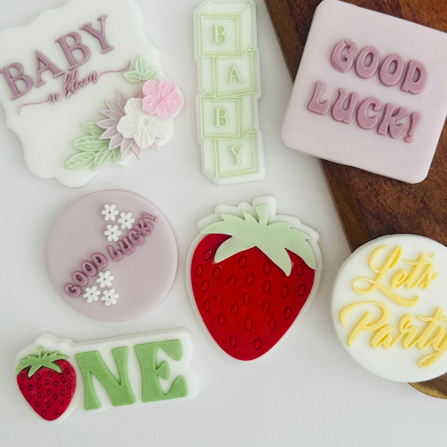 Baby Blocks - Stamp and Matching Cutter image 1