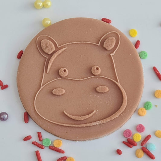 Jungle Animals - Hippo Face image 0